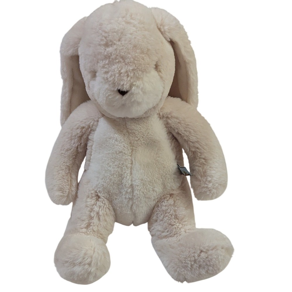 Bunnies by the Bay Plush Rabbit‎ Cream Stuffed Animal Floppy Ears 12 inch Bunny